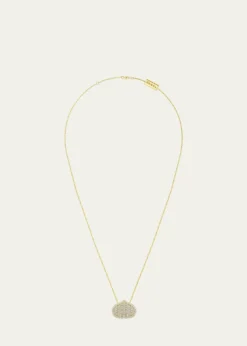 KAMALEye Adore Diamond Pave Pendant Necklace, 15mm