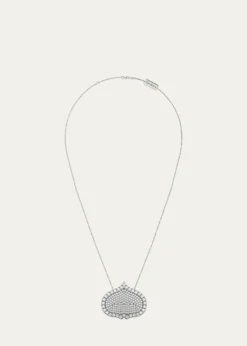 KAMALEye Adore Diamond Pave Pendant Necklace, 25mm