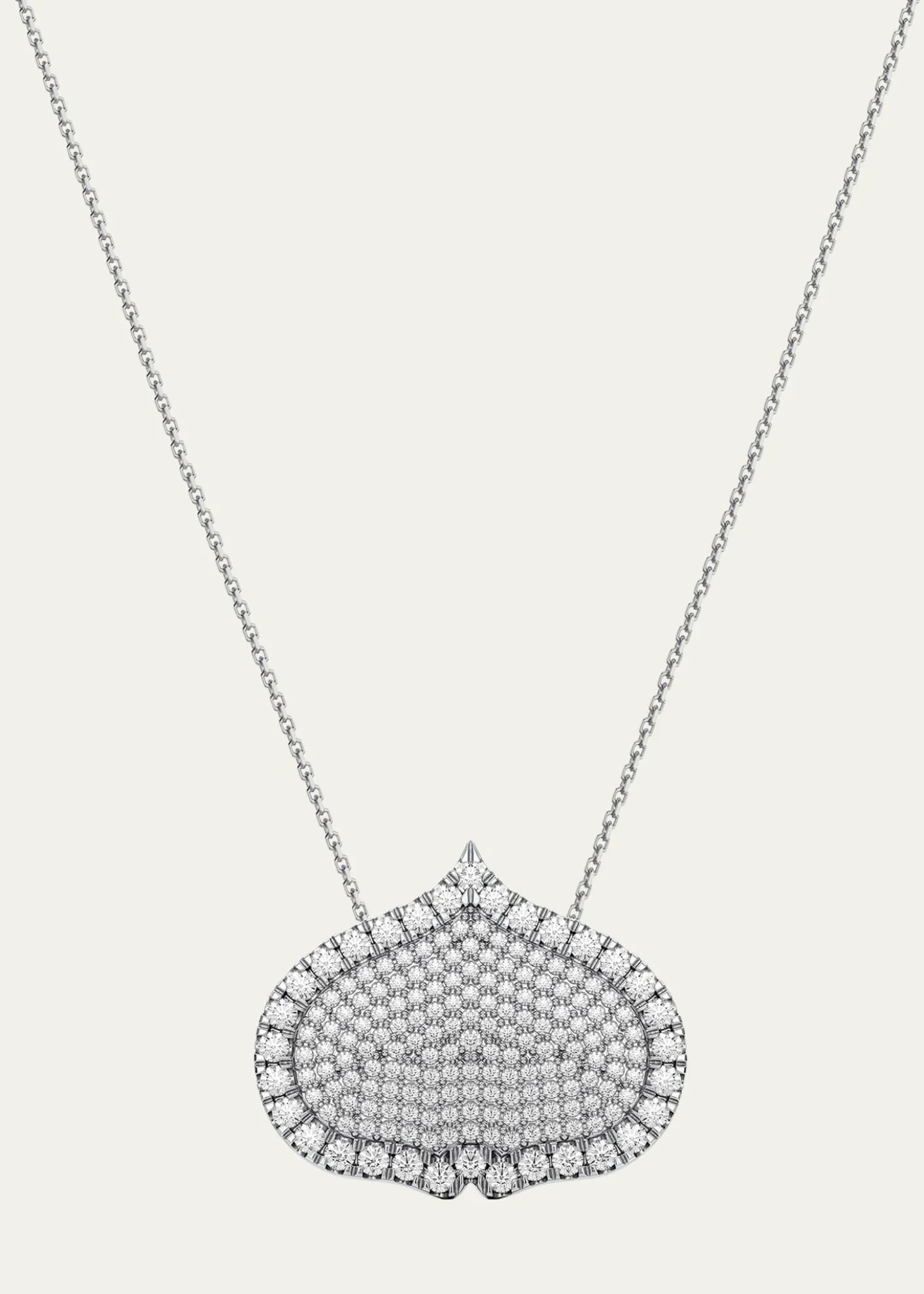 KAMALEye Adore Diamond Pave Pendant Necklace, 25mm