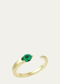KAMALLotus Bloom Trio Rings, Set of 3