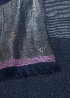 Kashmir LoomStria Diamond Weave Cashmere Stole