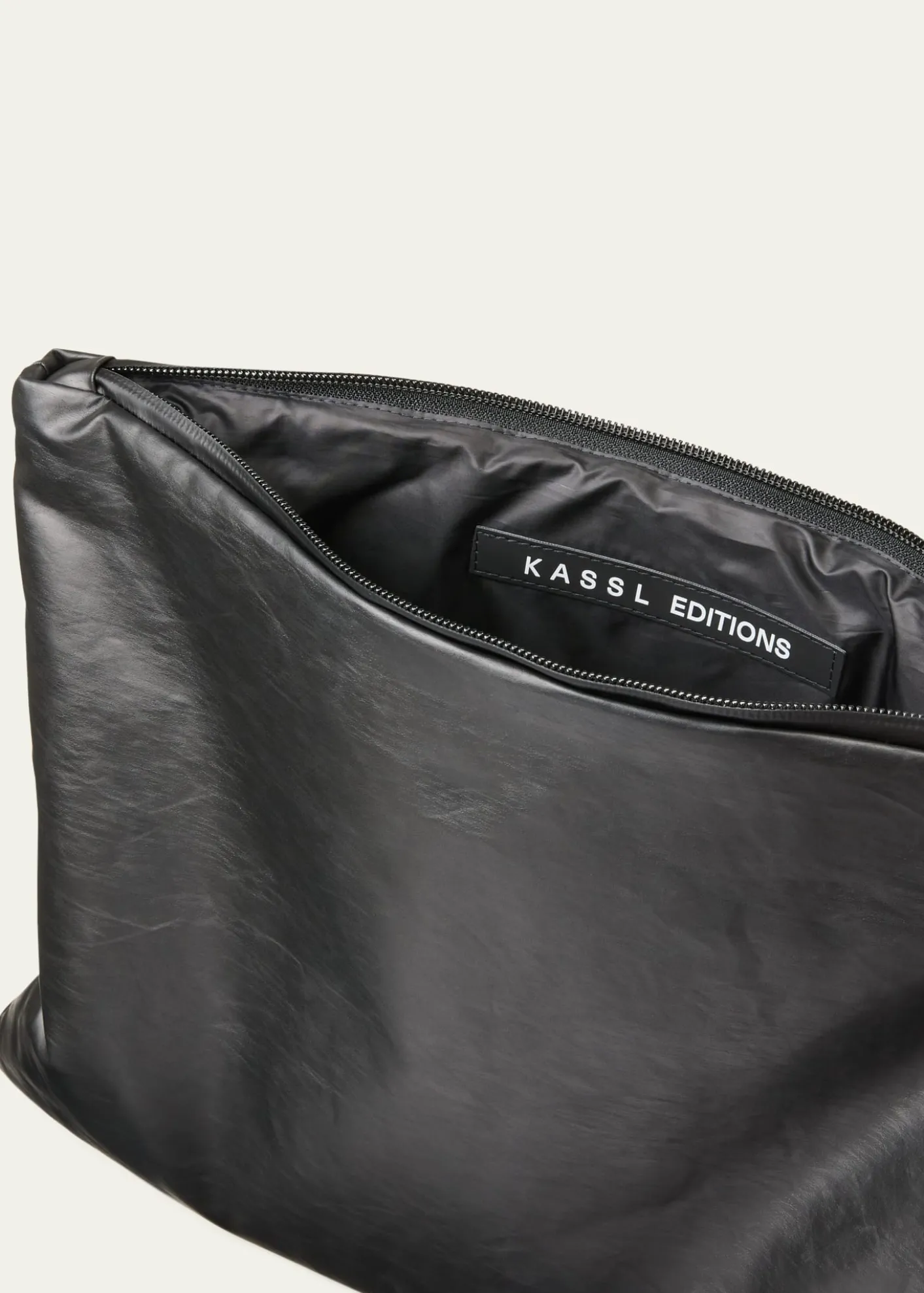 KasslZip Faux-Leather Clutch Bag