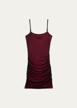 KatieJ NYCGirl's Abby Ruched Mesh Dress, Size S-XL