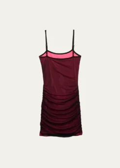KatieJ NYCGirl's Abby Ruched Mesh Dress, Size S-XL
