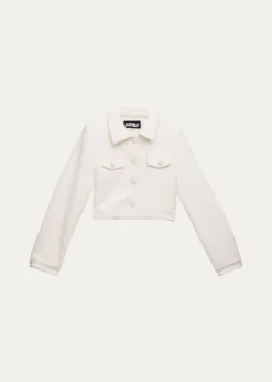 KatieJ NYCGirl's Charlize Tween Boucle Jacket, Size S-XL
