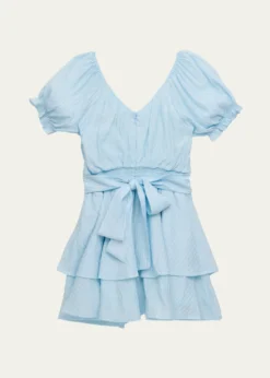 KatieJ NYCGirl's Delilah Self Tie Tween Dress, Size S-XL
