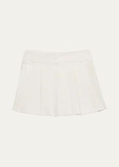 KatieJ NYCGirl's Kacey Tween Pleated Mini Skort, Size S-XL