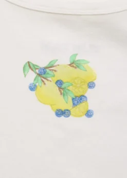 KatieJ NYCGirl's Tween Lemon Graphic Tank Top, Size S-XL