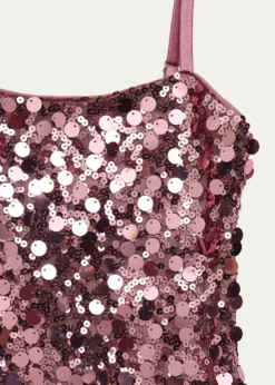 KatieJ NYCGirl's Tween Tia Sequined Mini Shift Dress, Size S-XL