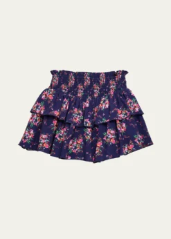KatieJ NYCGirl's Brooke Smocked Skirt, Size S-XL