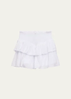 KatieJ NYCGirl's Brooke Smocked Skirt, Size S-XL