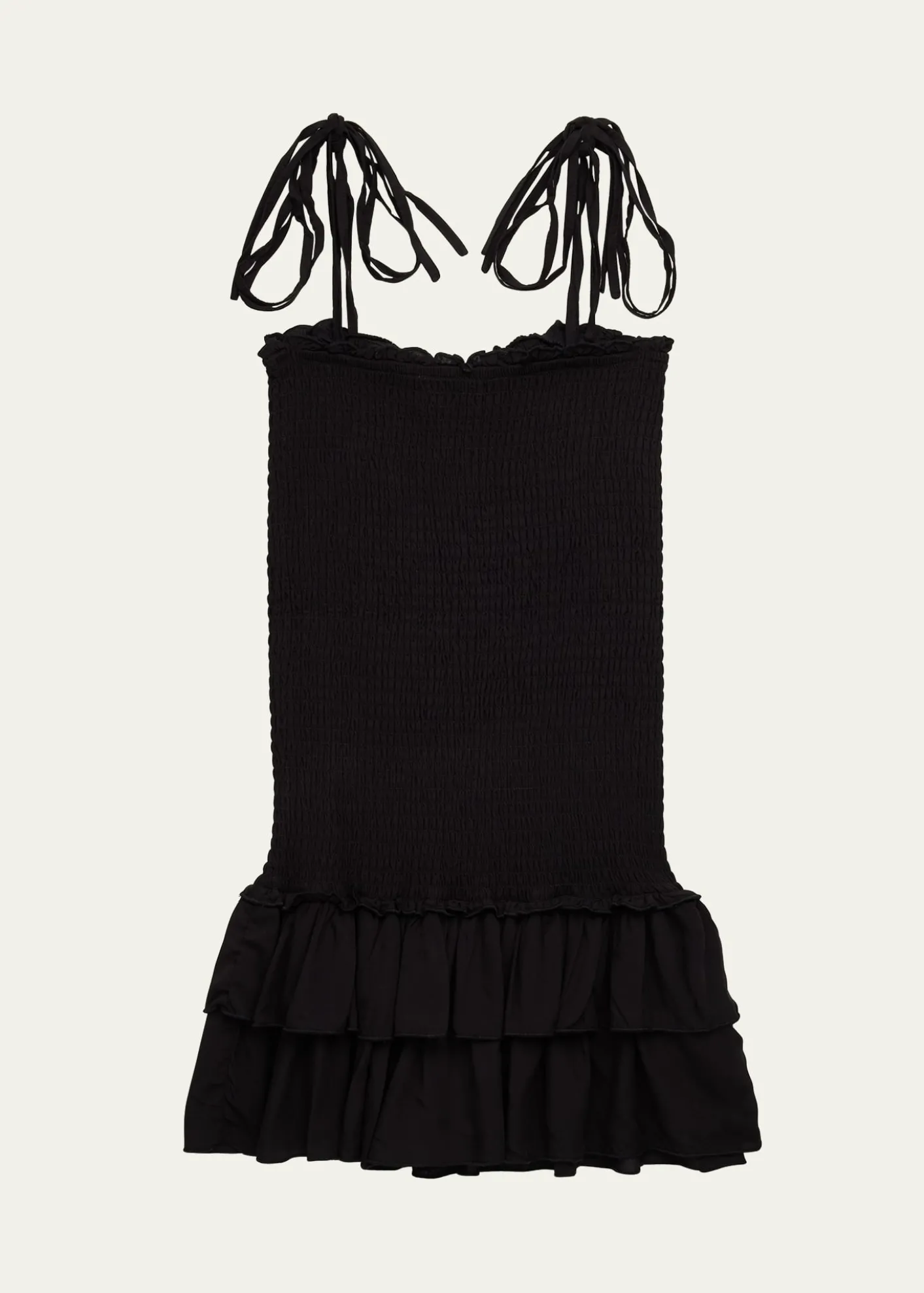 KatieJ NYCGirl's Meri Smocked Tween Dress W/ Ruffle Skirt, Size S-XL
