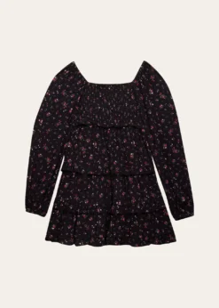 KatieJ NYCGirl's Tween Annalise Tiered Floral-Print Dress, Size S-XL