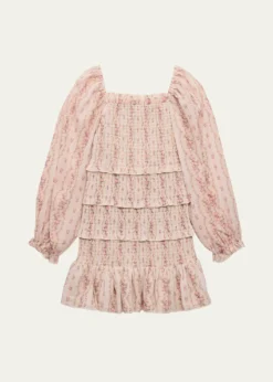 KatieJ NYCGirl's Tween Laila Long-Sleeve Dress, Size S-XL