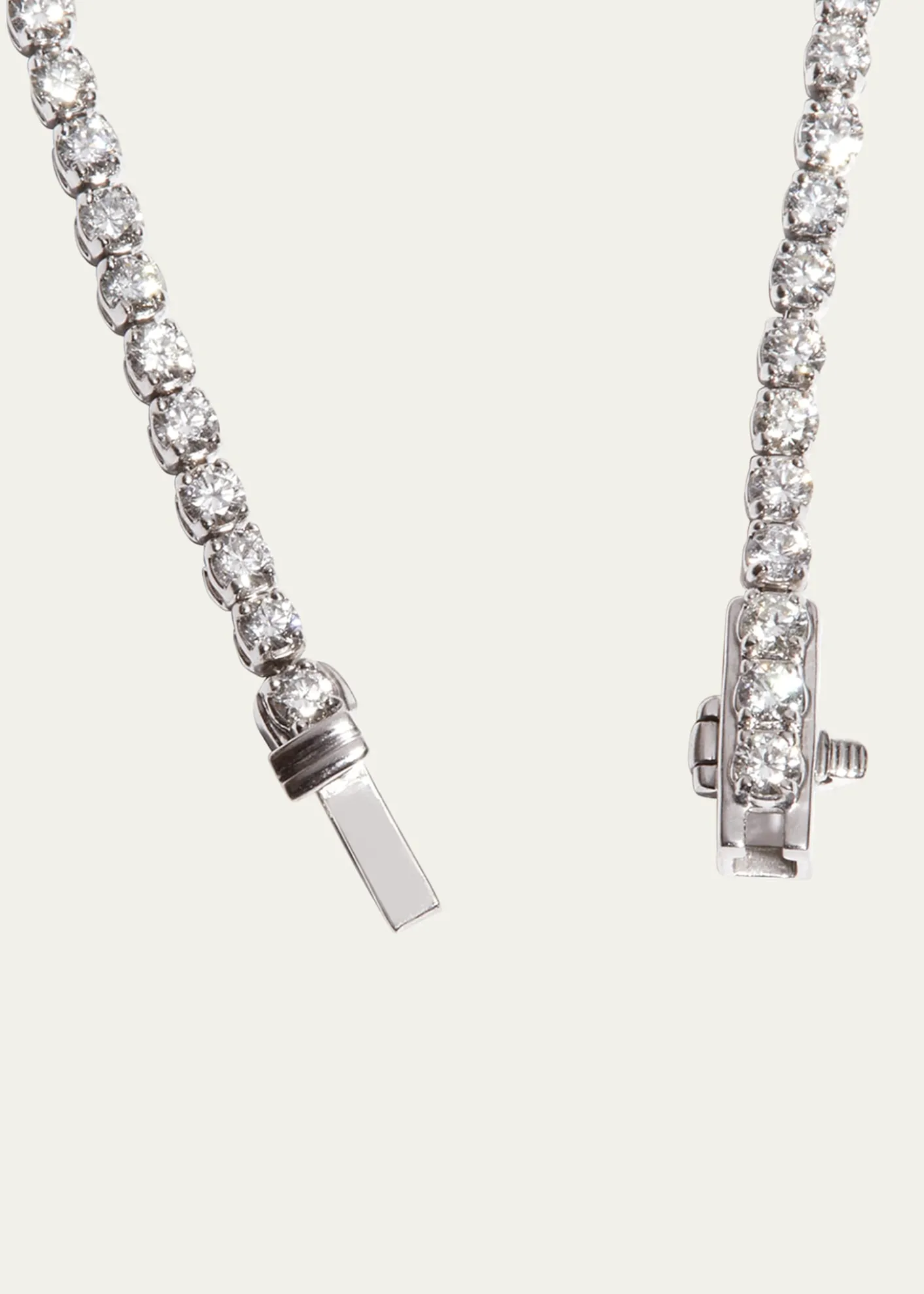 Kendall Row14K White Gold Lab Grown Diamond Tennis Bracelet