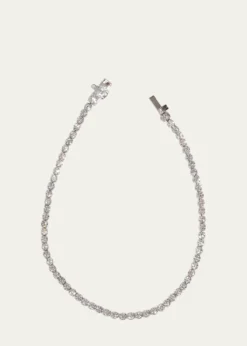 Kendall Row14K White Gold Lab Grown Diamond Tennis Bracelet