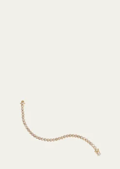 Kendall Row14K Yellow Gold Lab Grown Diamond Tennis Bracelet