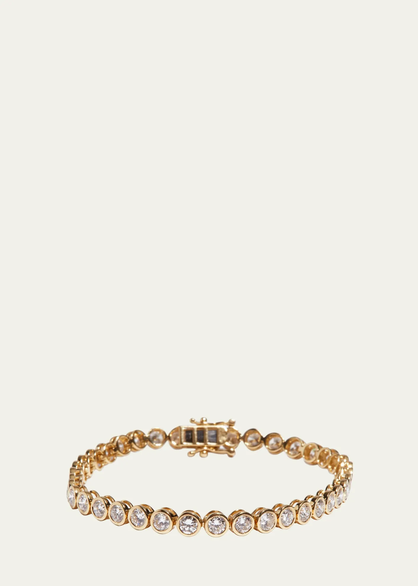 Kendall Row14K Yellow Gold Lab Grown Diamond Tennis Bracelet