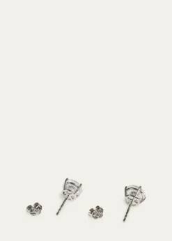 Kendall Row14K White Gold Lab Grown Diamond Stud Earrings, 4.00tcw