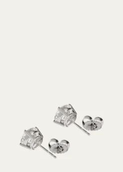 Kendall Row14K White Gold Lab Grown Diamond Stud Earrings