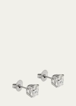 Kendall Row14K White Gold Lab Grown Diamond Stud Earrings
