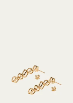 Kendall Row14K Yellow Gold Fancy Shape Lab Grown Diamond Dangle Earrings