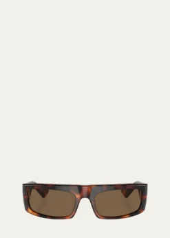 KHAITE x Oliver PeoplesBold Acetate Rectangle Sunglasses