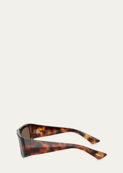 KHAITE x Oliver PeoplesBold Acetate Rectangle Sunglasses