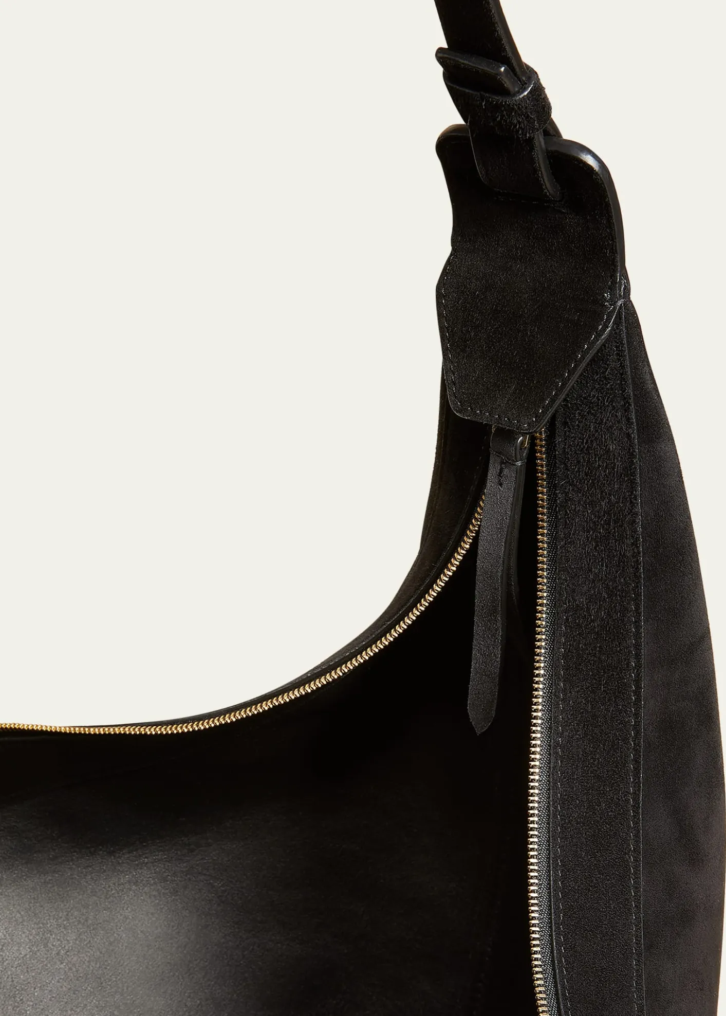 KhaiteAugustina Calfskin Hobo Bag