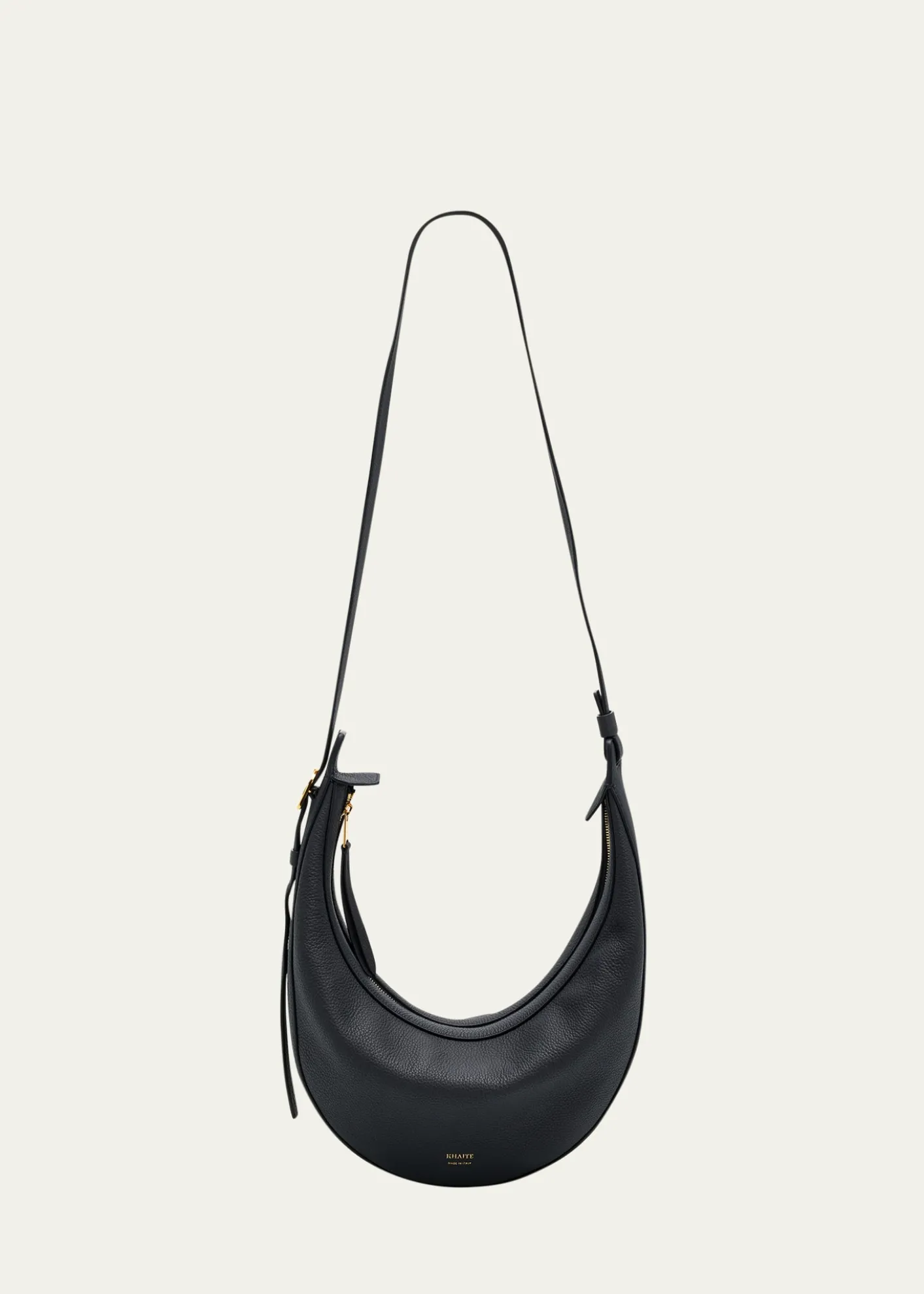 KhaiteAugustina Small Zip Calfskin Crossbody Bag