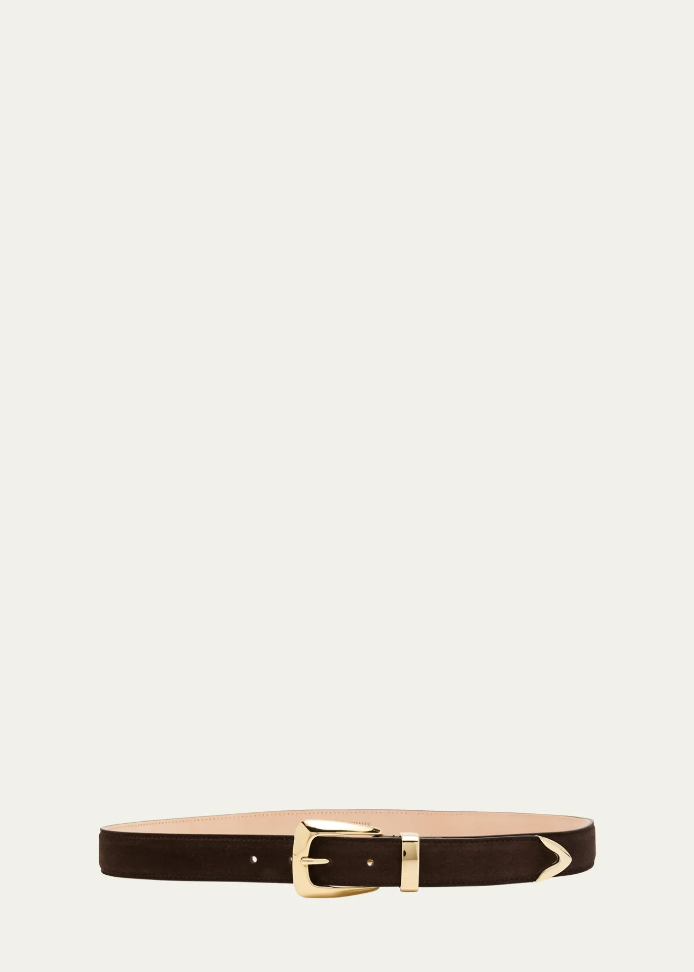 KhaiteBenny Suede Belt
