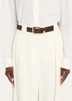 KhaiteBenny Suede Belt