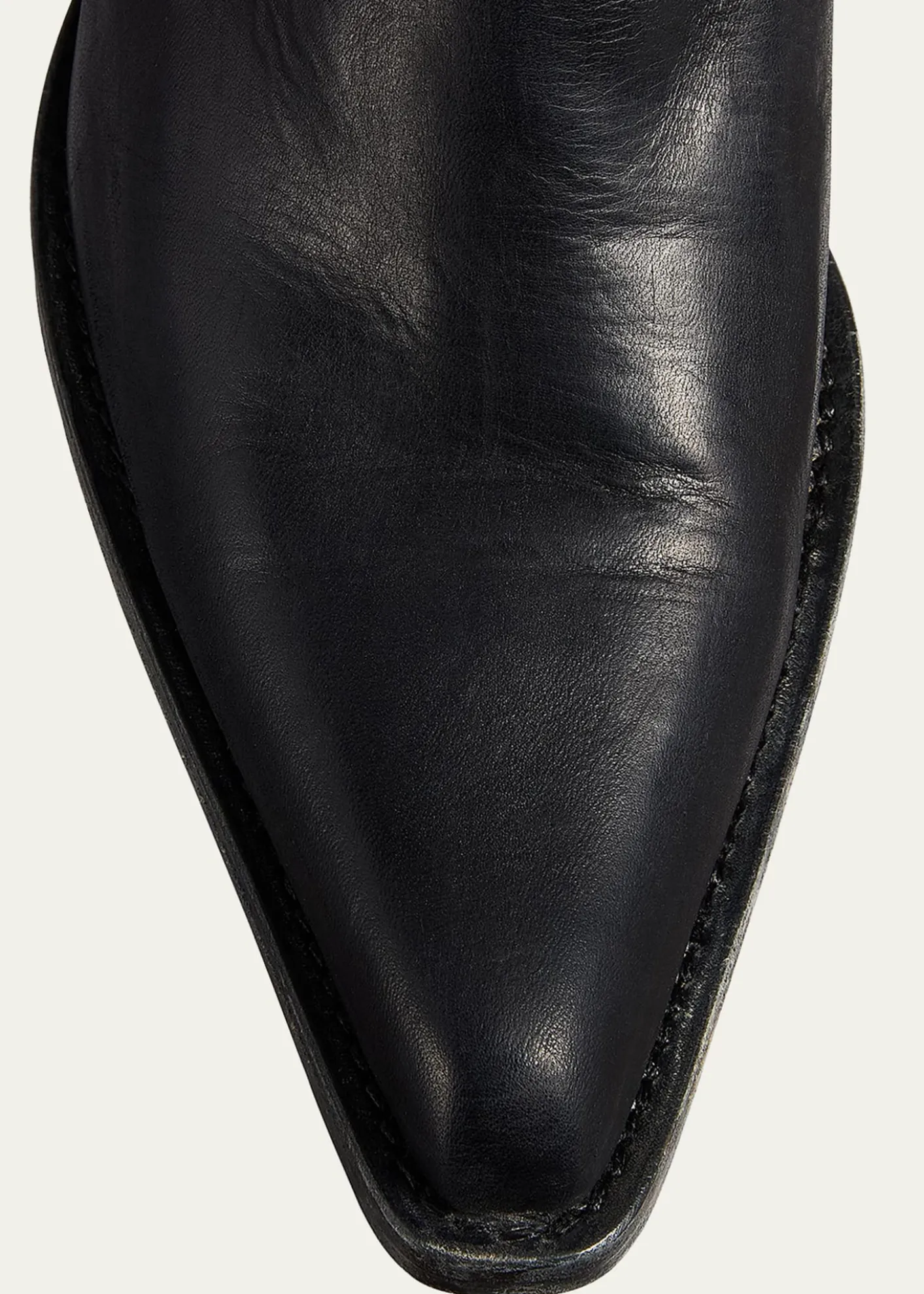 KhaiteClive Calfskin Moto Boots
