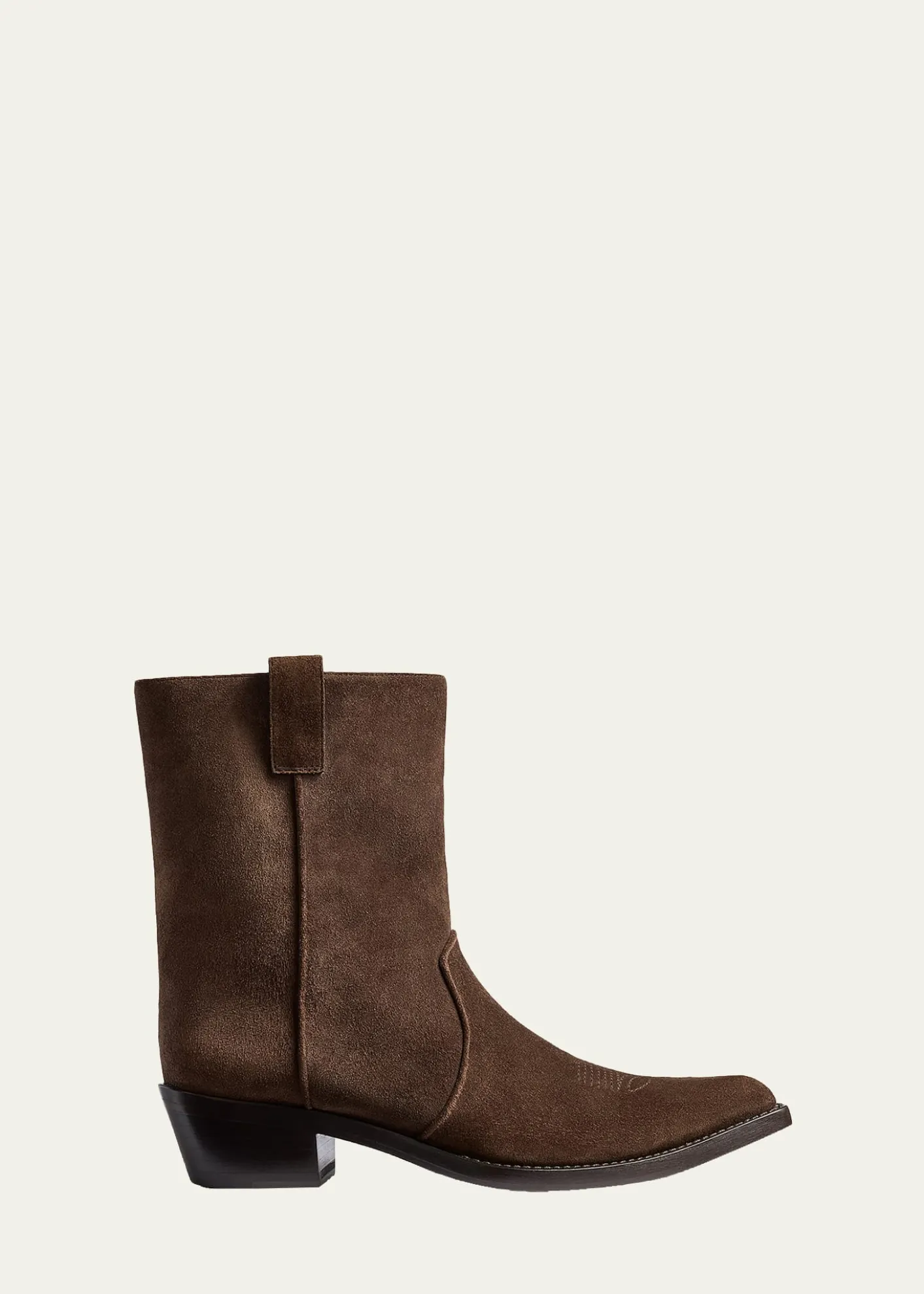 KhaiteClive Suede Ankle Boots