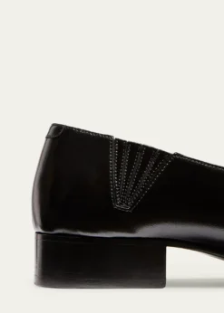 KhaiteColt Leather Slip-On Loafers