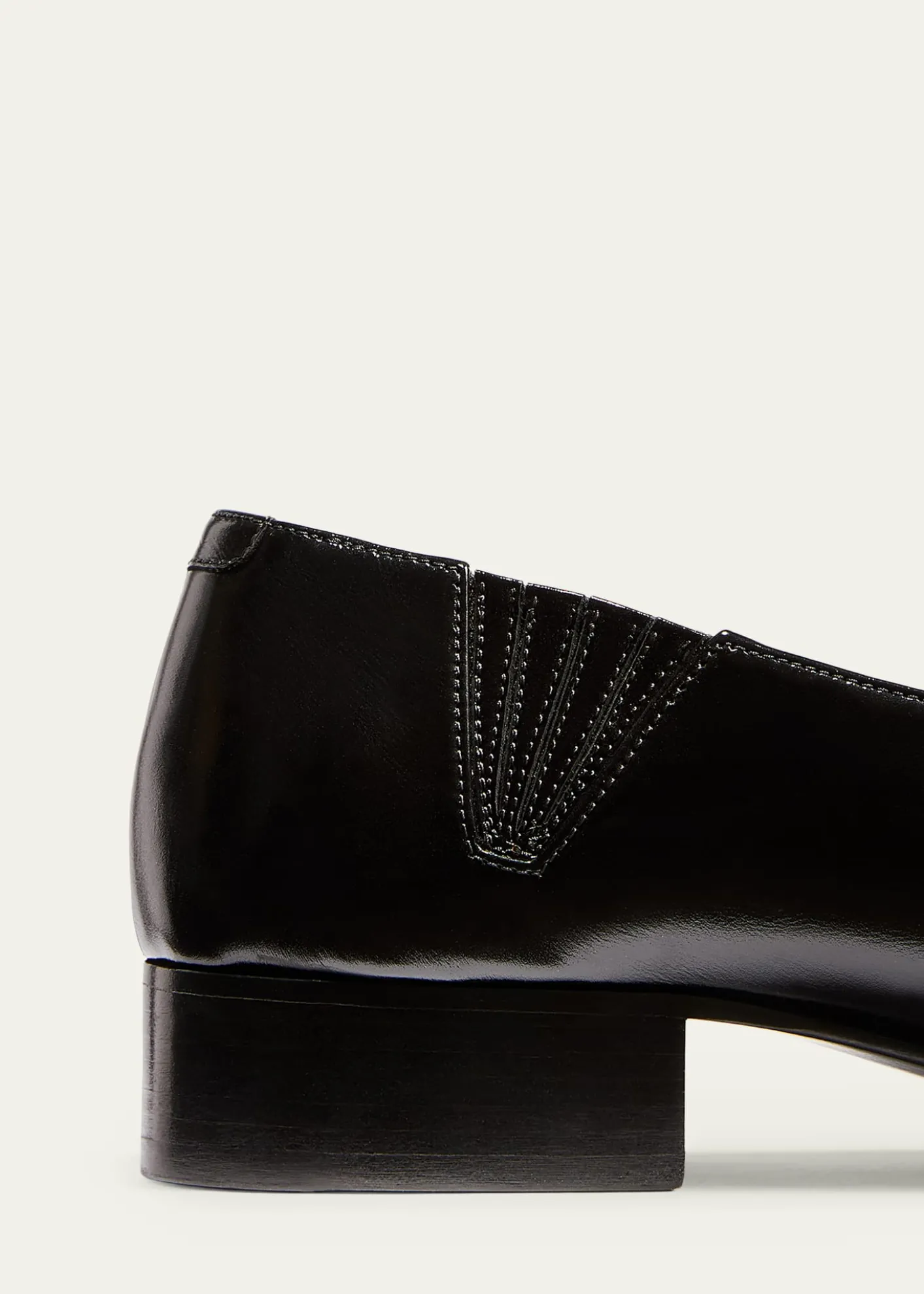 KhaiteColt Leather Slip-On Loafers