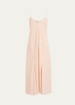 KhaiteIben Sleeveless Cotton Midi Dress
