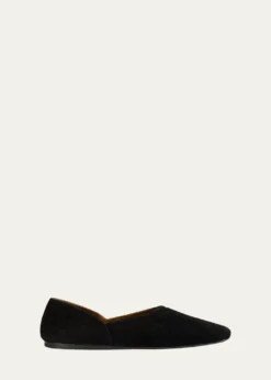 KhaiteJane Suede Ballerina Flats