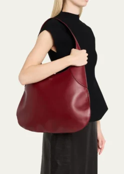 KhaiteJoan Large Leather Hobo Bag