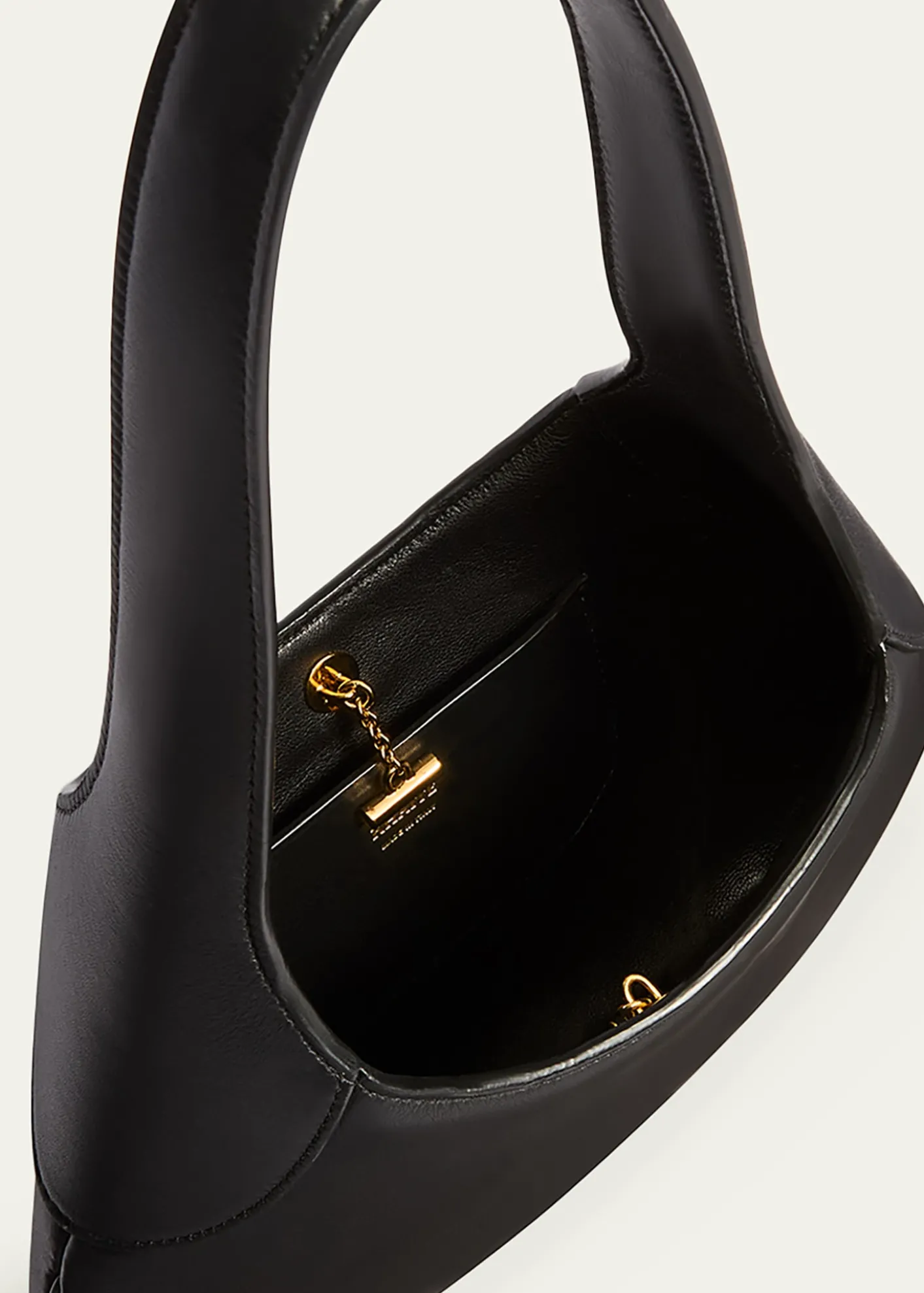 KhaiteJoan Small Leather Hobo Bag