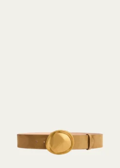KhaiteKeefe Suede Belt