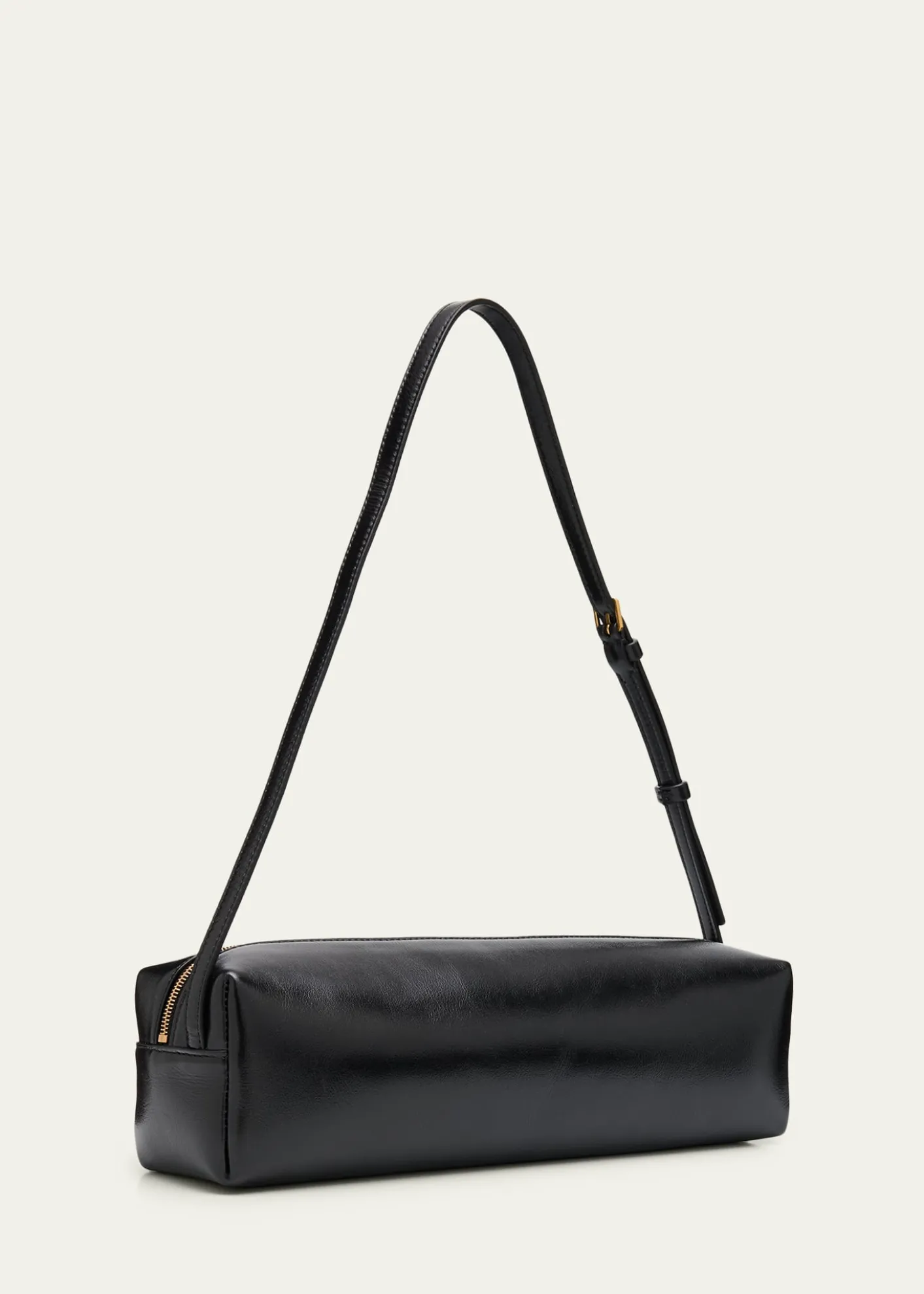 KhaiteKye Zip Leather Shoulder Bag