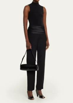 KhaiteKye Zip Leather Shoulder Bag