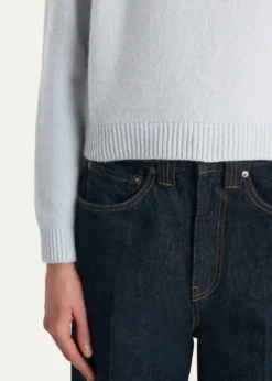 KhaiteLeta Cashmere Crewneck Sweater