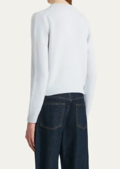 KhaiteLeta Cashmere Crewneck Sweater