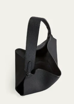 KhaiteLotus Small Calfskin Tote Bag