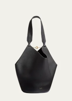 KhaiteLotus Small Calfskin Tote Bag