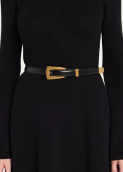 KhaiteLucca Leather Belt