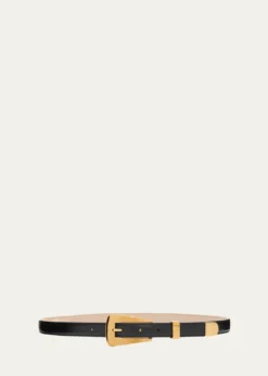 KhaiteLucca Leather Belt