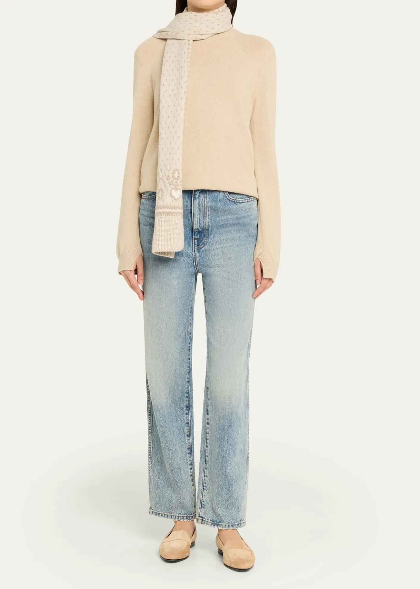 KhaiteLucerne Cashmere Scarf